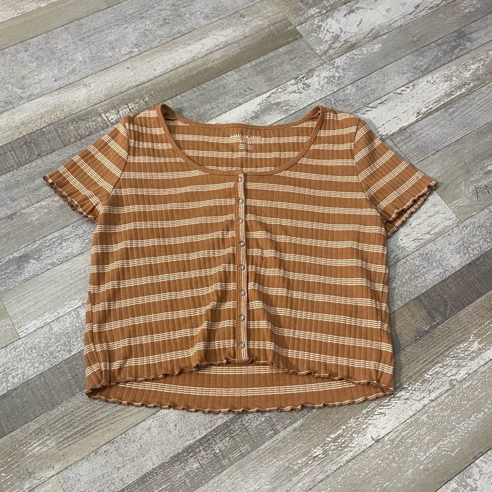 American eagle striped top